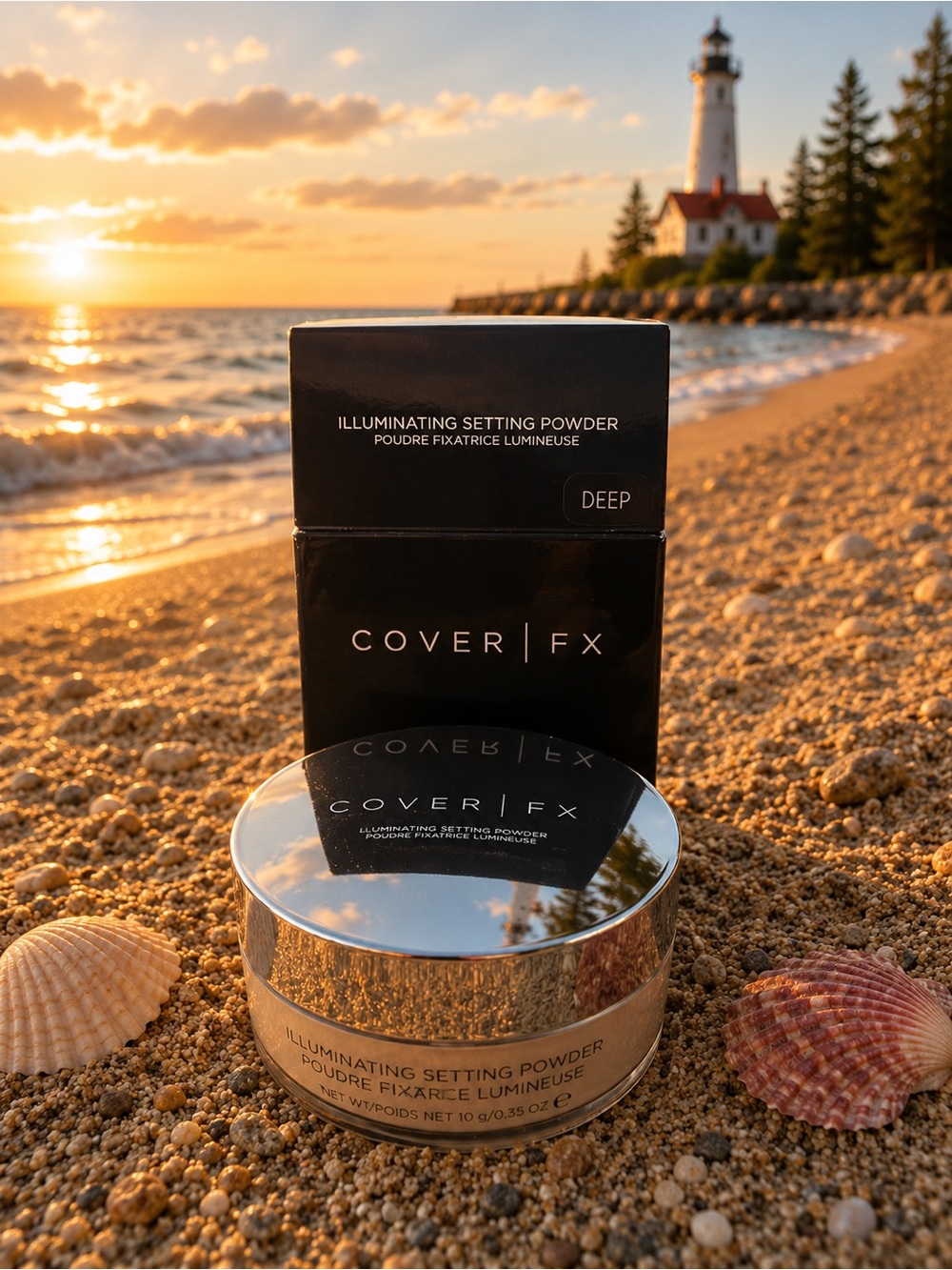 COVER FX Illuminating Setting Powder in Deep - Bronze Glow